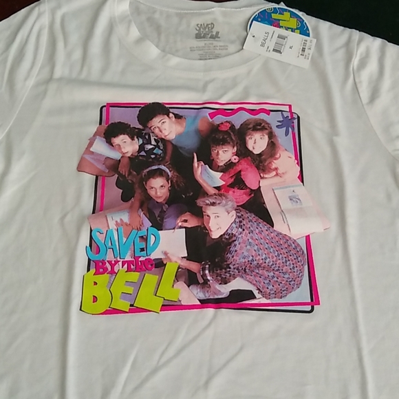 bealls Tops - NWT Saved By The Bell Logo T-shirt XL